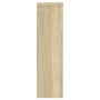 Soportes de plantas 2 uds madera roble Sonoma 17x17x60 cm de , Soportes para macetas - Ref: Foro24-852935, Precio: 39,02 €, D...