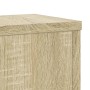 Soportes de plantas 2 uds madera roble Sonoma 17x17x60 cm de , Soportes para macetas - Ref: Foro24-852935, Precio: 39,02 €, D...