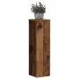 Soportes de plantas 2 uds madera roble envejecido 17x17x60 cm de , Soportes para macetas - Ref: Foro24-852940, Precio: 49,72 ...