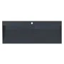 Cast mineral/marble anthracite washbasin 120x46x11 cm by , Sinks - Ref: Foro24-155986, Price: 254,34 €, Discount: %