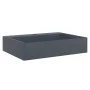 Cast mineral/marble anthracite washbasin 50x38x13 cm by , Sinks - Ref: Foro24-155984, Price: 143,16 €, Discount: %