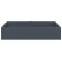 Cast mineral/marble anthracite washbasin 50x38x13 cm by , Sinks - Ref: Foro24-155984, Price: 143,16 €, Discount: %