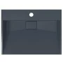 Cast mineral/marble anthracite washbasin 50x38x13 cm by , Sinks - Ref: Foro24-155984, Price: 143,16 €, Discount: %