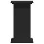 Soportes para plantas madera de ingeniería negro 33x33x60 cm de , Soportes para macetas - Ref: Foro24-852961, Precio: 47,96 €...