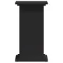 Plant stands made of black engineered wood, 33x33x60 cm. by , Pot stands - Ref: Foro24-852961, Price: 47,96 €, Discount: %