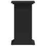 Soportes para plantas madera de ingeniería negro 33x33x60 cm de , Soportes para macetas - Ref: Foro24-852961, Precio: 40,92 €...