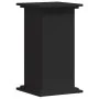 Soportes para plantas madera de ingeniería negro 33x33x60 cm de , Soportes para macetas - Ref: Foro24-852961, Precio: 47,96 €...