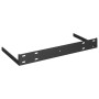 Estantes flotantes de pared 4 uds MDF negro brillo 50x23x3,8 cm en Estanterías | Comprar online en Foru.es