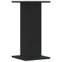 Soportes de plantas 2 uds madera ingeniería negro 30x30x60 cm de , Soportes para macetas - Ref: Foro24-3307856, Precio: 59,70...