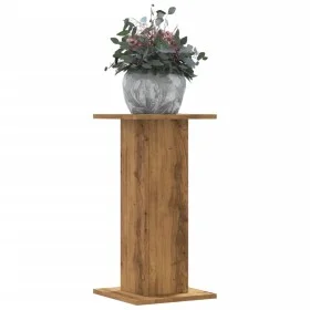 Plant stands 2 units oak wood artisan 30x30x60 cm by , Pot stands - Ref: Foro24-3307863, Price: 62,92 €, Discount: %