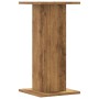 Soportes de plantas 2 uds madera roble artisian 30x30x60 cm de , Soportes para macetas - Ref: Foro24-3307863, Precio: 64,46 €...