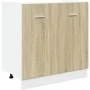 Set de muebles de cocina 4 pzas madera ingeniería roble Sonoma de , Armarios de cocina - Ref: Foro24-3307657, Precio: 259,98 ...