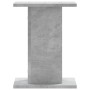 Soportes para plantas 2 uds madera gris hormigón 30x30x40 cm de , Soportes para macetas - Ref: Foro24-3307849, Precio: 42,17 ...