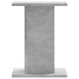 Soportes para plantas 2 uds madera gris hormigón 30x30x40 cm de , Soportes para macetas - Ref: Foro24-3307849, Precio: 42,17 ...
