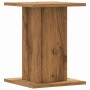 Soportes para plantas 2 uds madera roble artisian 30x30x40 cm de , Soportes para macetas - Ref: Foro24-3307854, Precio: 47,89...