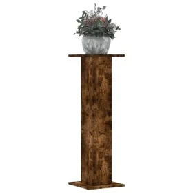 Soportes para plantas 2 uds madera roble ahumado 30x30x95 cm de , Soportes para macetas - Ref: Foro24-3307877, Precio: 72,88 ...