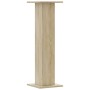 Soportes para plantas 2 uds madera roble Sonoma 30x30x95 cm de , Soportes para macetas - Ref: Foro24-3307875, Precio: 69,05 €...