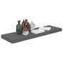 Estante flotante de pared 4 uds MDF gris brillo 80x23,5x3,8 cm en Estanterías | Comprar online en Foru.es