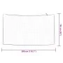 White 3x1.65 m elastic PP tow rope network by , Cargo nets for motor vehicles - Ref: Foro24-4012256, Price: 18,60 €, Discount: %