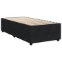 Cama box spring con colchón terciopelo negro 80x200 cm de , Camas y somieres - Ref: Foro24-3287598, Precio: 336,07 €, Descuen...