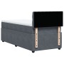 Cama box spring con colchón terciopelo gris oscuro 100x200 cm de , Camas y somieres - Ref: Foro24-3287669, Precio: 370,77 €, ...