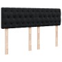 Cama box spring con colchón terciopelo negro 160x200 cm de , Camas y somieres - Ref: Foro24-3287790, Precio: 547,56 €, Descue...