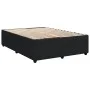 Box spring bed with black velvet mattress 160x200 cm by , Beds and slatted bases - Ref: Foro24-3287790, Price: 539,71 €, Disc...