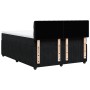 Cama box spring con colchón terciopelo negro 160x200 cm de , Camas y somieres - Ref: Foro24-3287790, Precio: 547,56 €, Descue...