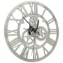 Reloj de pared acrílico plateado 30 cm de vidaXL, Relojes de pared - Ref: Foro24-325169, Precio: 28,53 €, Descuento: %