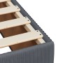 Cama box spring con colchón terciopelo gris oscuro 200x200 cm de , Camas y somieres - Ref: Foro24-3287837, Precio: 780,93 €, ...
