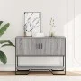 Mesa consola madera de ingeniería gris Sonoma 100x35x74,5 cm de , Mesas auxiliares - Ref: Foro24-848537, Precio: 72,04 €, Des...