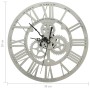Reloj de pared acrílico plateado 30 cm de vidaXL, Relojes de pared - Ref: Foro24-325169, Precio: 28,53 €, Descuento: %