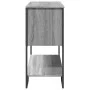 Engineered wood gray Sonoma console table 100x35x74.5 cm by , Side tables - Ref: Foro24-848537, Price: 72,04 €, Discount: %