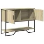 Engineered wood console table in Sonoma oak, 100x35x74.5 cm by , Side tables - Ref: Foro24-848535, Price: 67,41 €, Discount: %