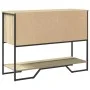 Engineered wood console table in Sonoma oak, 100x35x74.5 cm by , Side tables - Ref: Foro24-848535, Price: 67,41 €, Discount: %