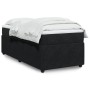 Cama box spring con colchón cuero sintético negro 90x190 cm de , Camas y somieres - Ref: Foro24-3285610, Precio: 300,01 €, De...