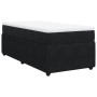 Cama box spring con colchón cuero sintético negro 90x190 cm de , Camas y somieres - Ref: Foro24-3285610, Precio: 300,01 €, De...