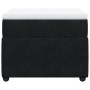 Cama box spring con colchón cuero sintético negro 90x190 cm de , Camas y somieres - Ref: Foro24-3285610, Precio: 300,01 €, De...