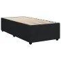 Box spring bed with black synthetic leather mattress 90x190 cm by , Beds and slatted bases - Ref: Foro24-3285610, Price: 304,...