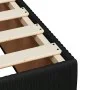 Box spring bed with black synthetic leather mattress 90x190 cm by , Beds and slatted bases - Ref: Foro24-3285610, Price: 304,...