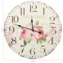 Reloj de pared vintage con flores 60 cm de vidaXL, Relojes de pared - Ref: Foro24-325177, Precio: 54,78 €, Descuento: %