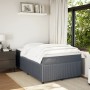 Cama box spring con colchón terciopelo gris oscuro 120x190 cm de , Camas y somieres - Ref: Foro24-3285627, Precio: 420,06 €, ...
