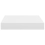 Estante flotante de pared MDF blanco 23x23,5x3,8 cm en Estanterías | Comprar online en Foru.es