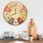 Reloj de pared vintage colorido 60 cm de vidaXL, Relojes de pared - Ref: Foro24-325181, Precio: 63,95 €, Descuento: %