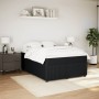 Cama box spring con colchón terciopelo negro 140x200 cm de , Camas y somieres - Ref: Foro24-3285646, Precio: 504,63 €, Descue...