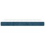 Colchón de muelles ensacados terciopelo azul oscuro 80x210x20cm de , Colchones - Ref: Foro24-4016562, Precio: 119,49 €, Descu...