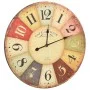 Reloj de pared vintage colorido 60 cm de vidaXL, Relojes de pared - Ref: Foro24-325181, Precio: 63,95 €, Descuento: %