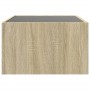 Mesa de centro con Infinity LED roble Sonoma 70x50x30 cm de , Mesas de centro - Ref: Foro24-847611, Precio: 86,12 €, Descuent...