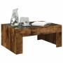 Mesa de centro con Infinity LED roble ahumado 70x50x30 cm de , Mesas de centro - Ref: Foro24-847613, Precio: 91,26 €, Descuen...
