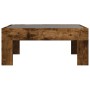 Mesa de centro con Infinity LED roble ahumado 70x50x30 cm de , Mesas de centro - Ref: Foro24-847613, Precio: 91,26 €, Descuen...